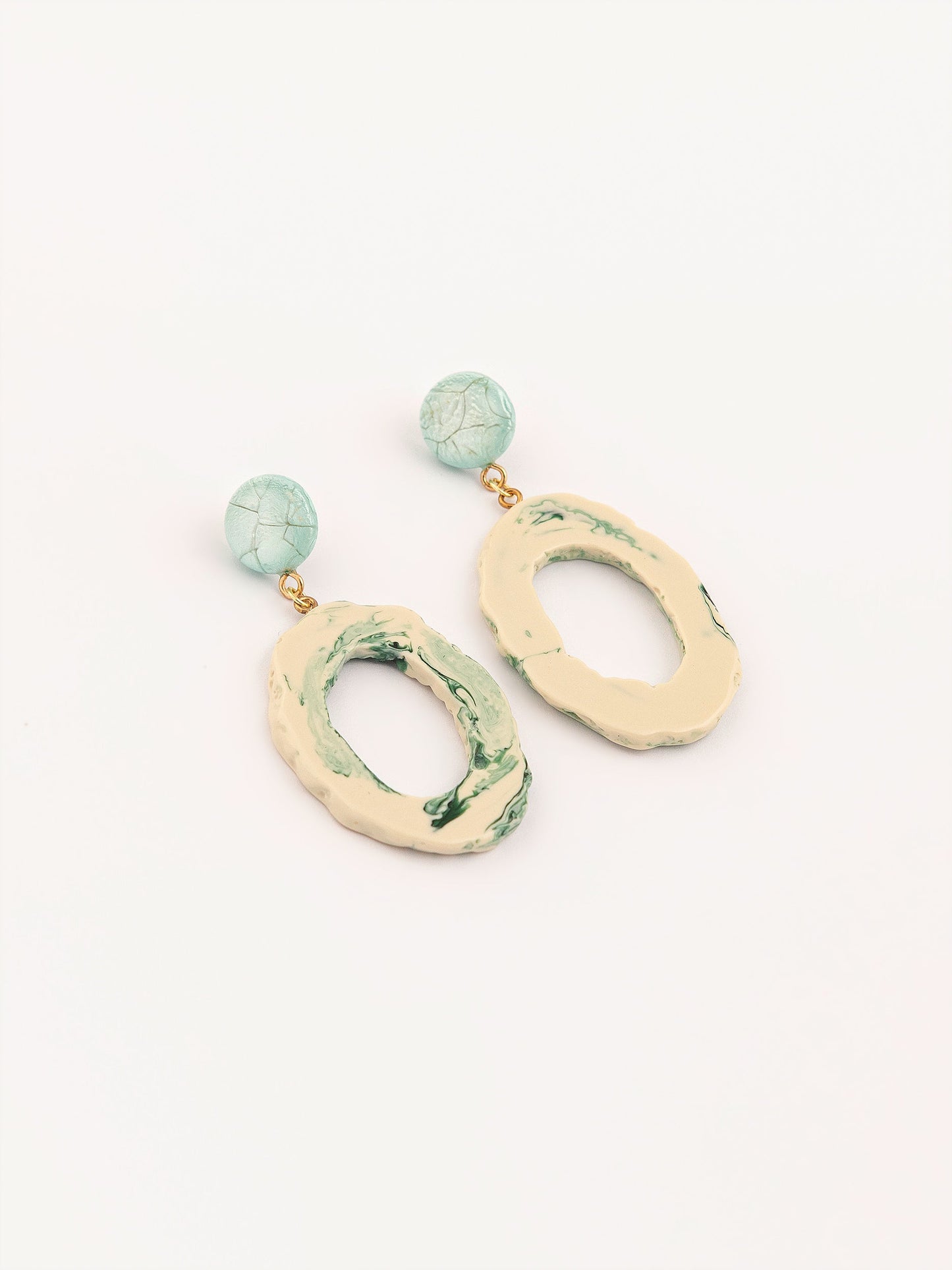 Oblong Dangle Earrings