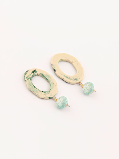 Oblong Dangle Earrings