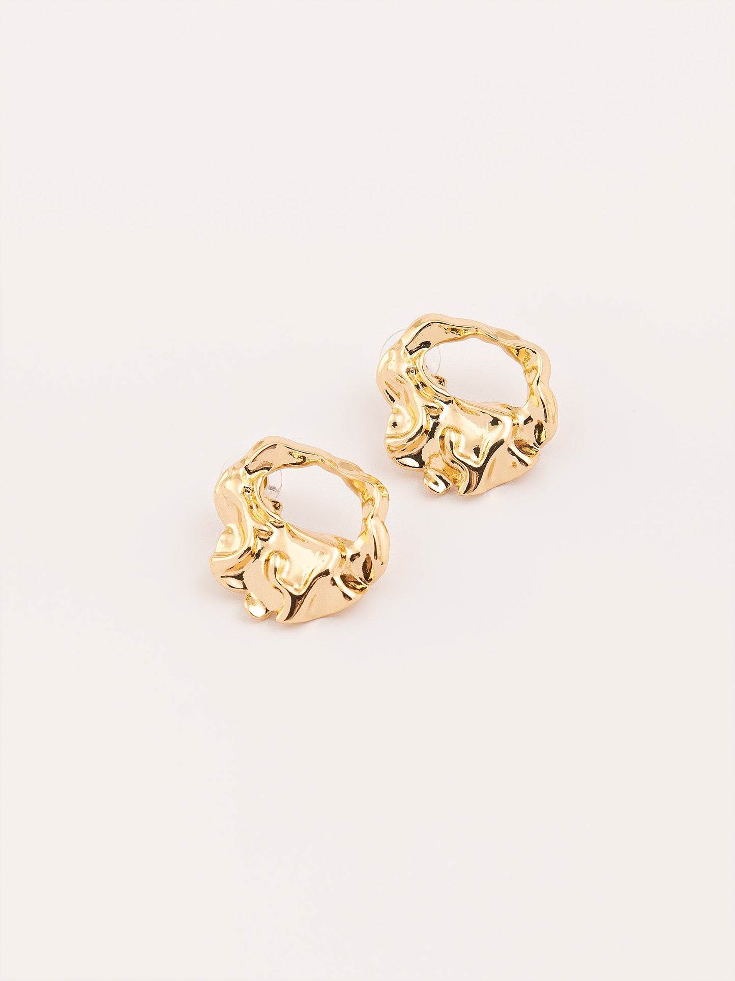 Classic Textured Stud Earrings