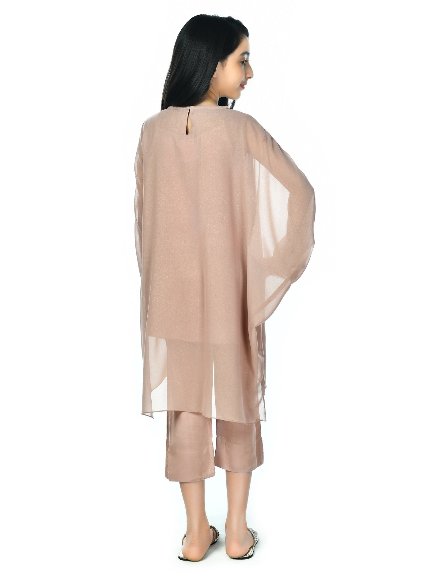 Embellished Asymmetrical Suit