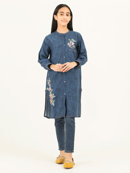 Winter Cotton Shirt-Embroidered