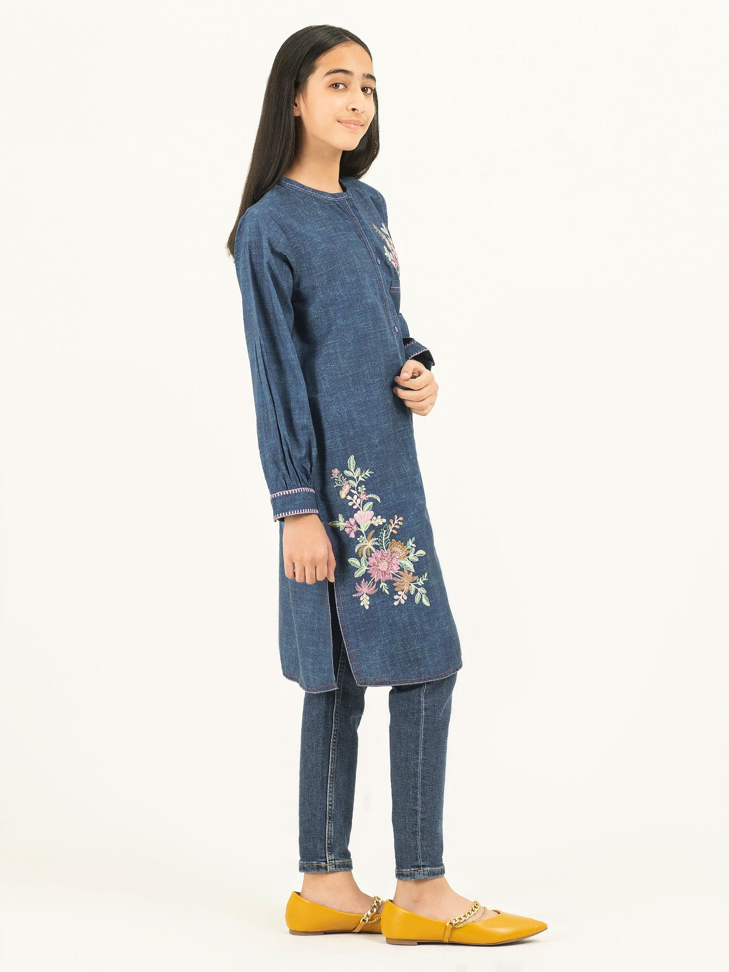 Winter Cotton Shirt-Embroidered