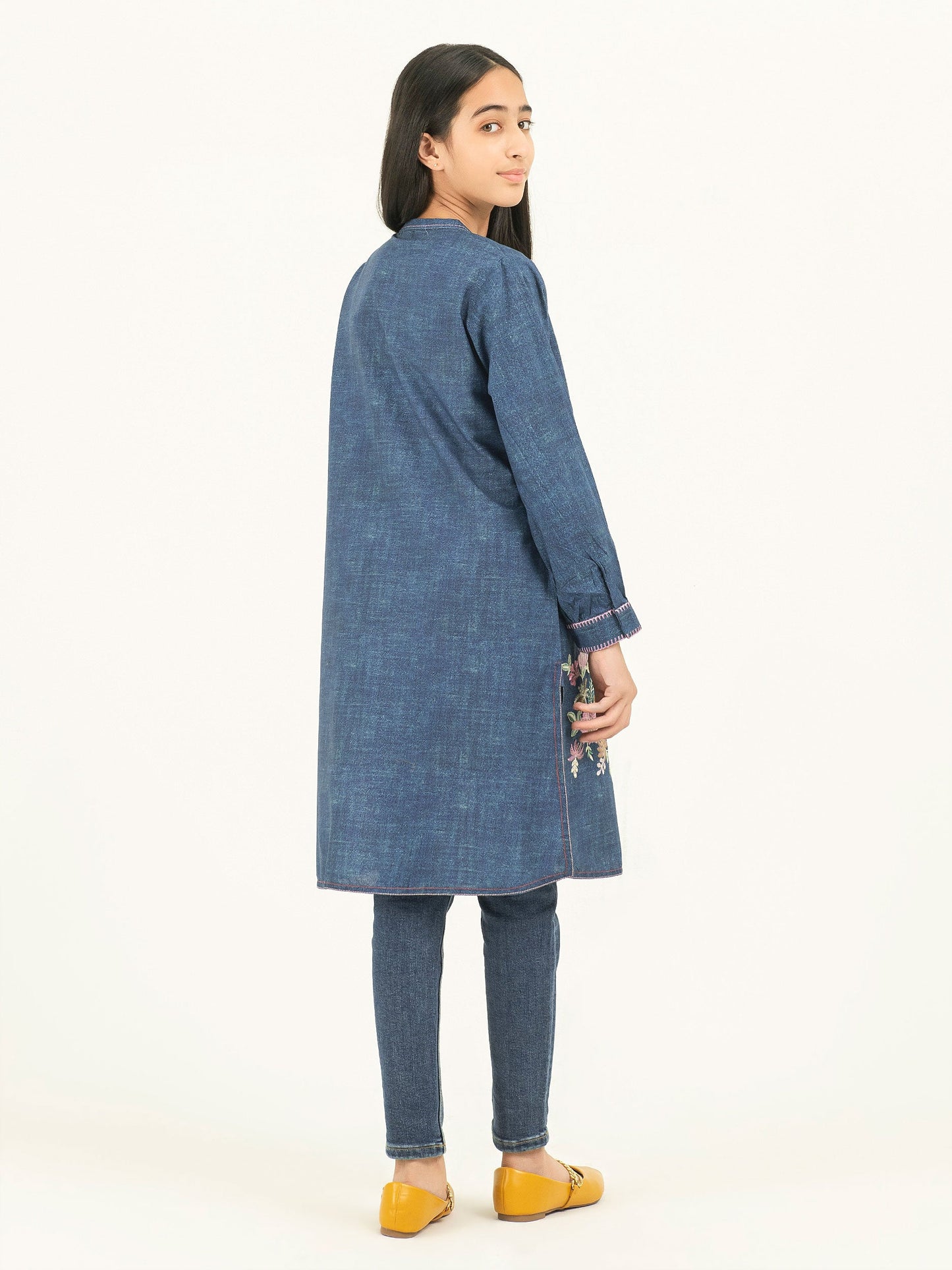 Winter Cotton Shirt-Embroidered