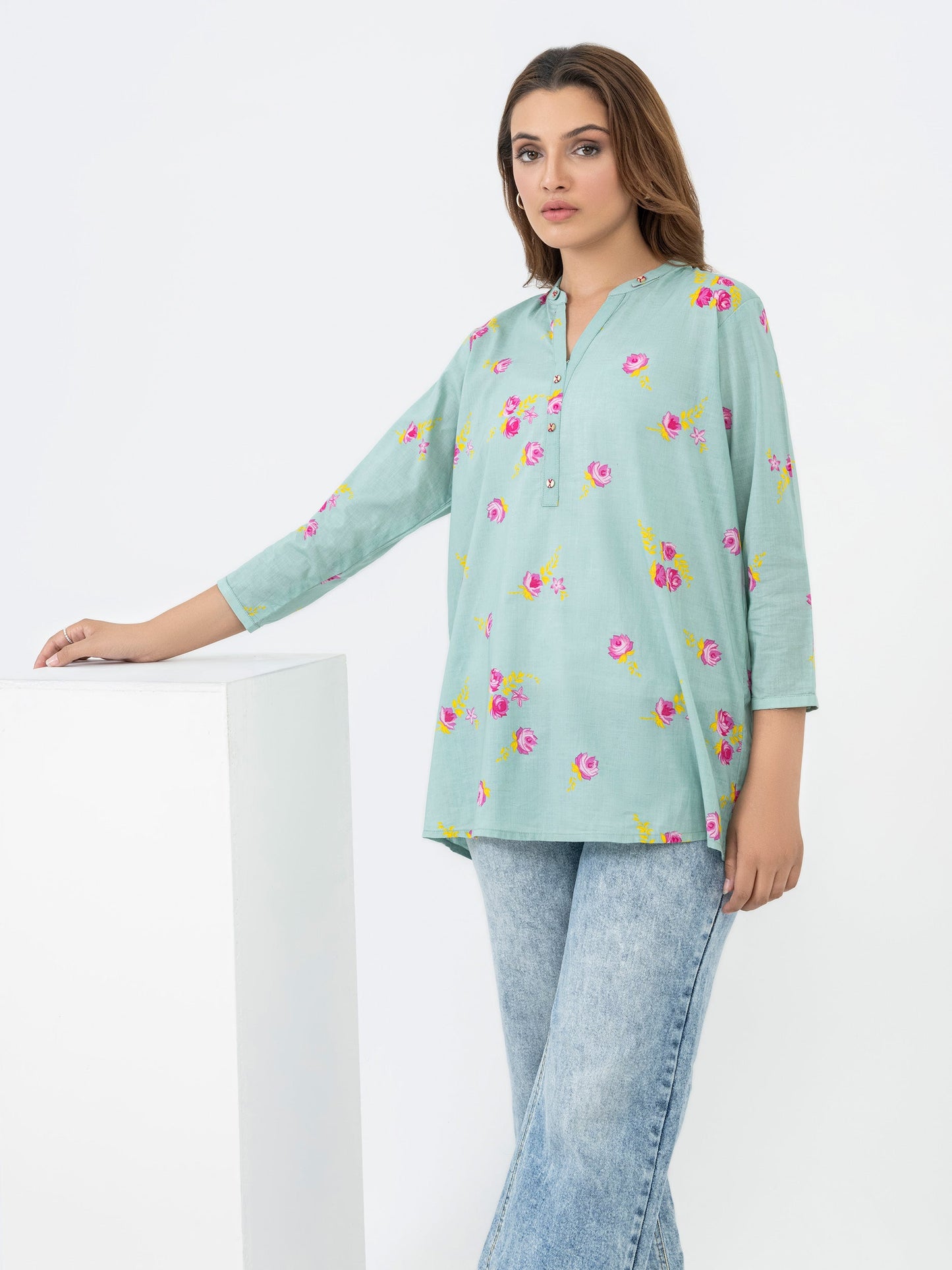 Lawn Top-Printed