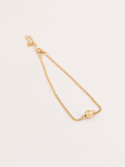 Gold Anklet Set