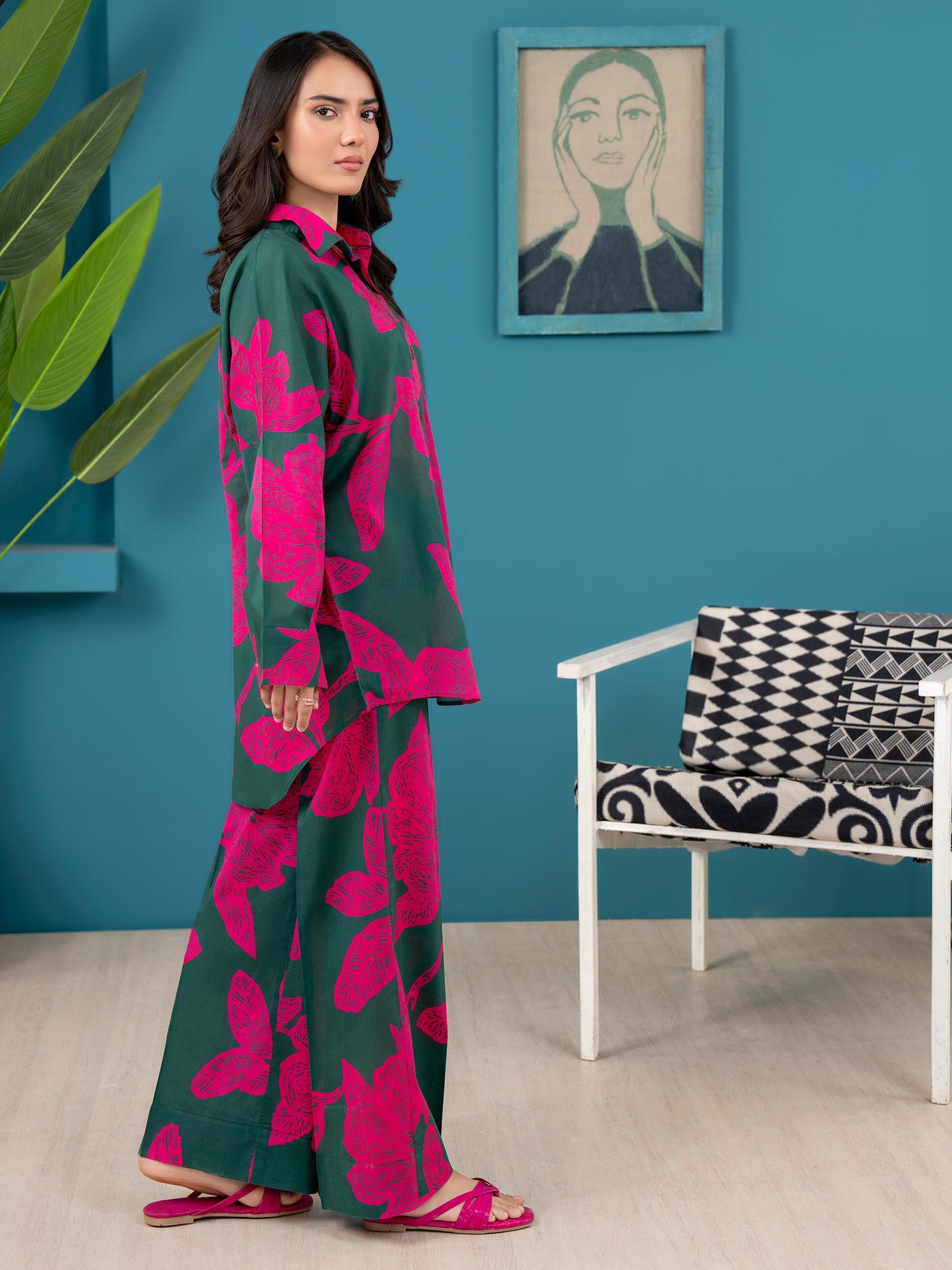 Lawn Shirt-Printed (Unstitched)