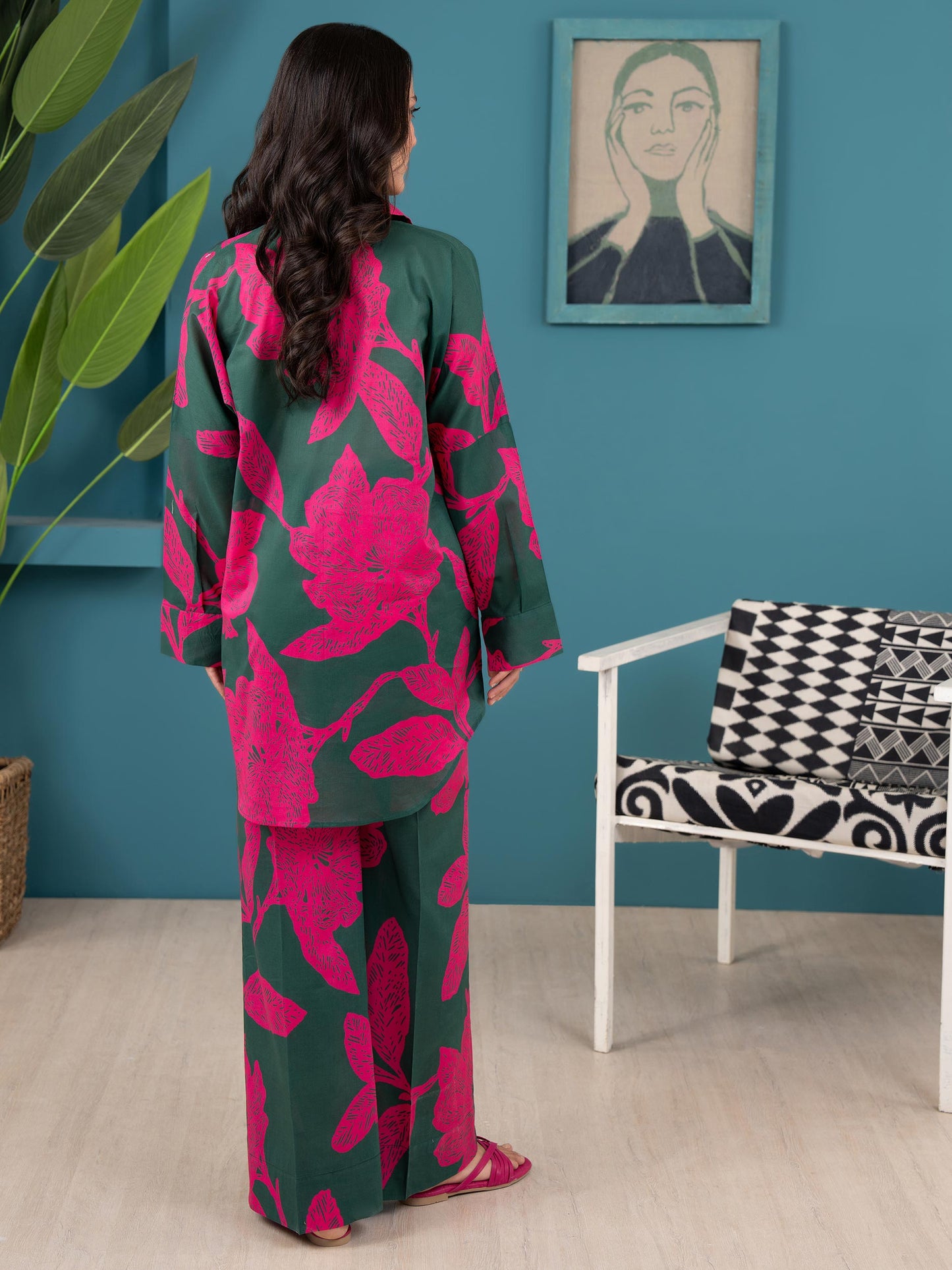 Lawn Shirt-Printed (Unstitched)