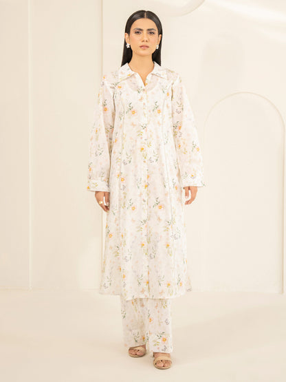 2 Piece Cambric Suit-Printed (Unstitched)