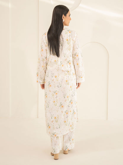2 Piece Cambric Suit-Printed (Unstitched)