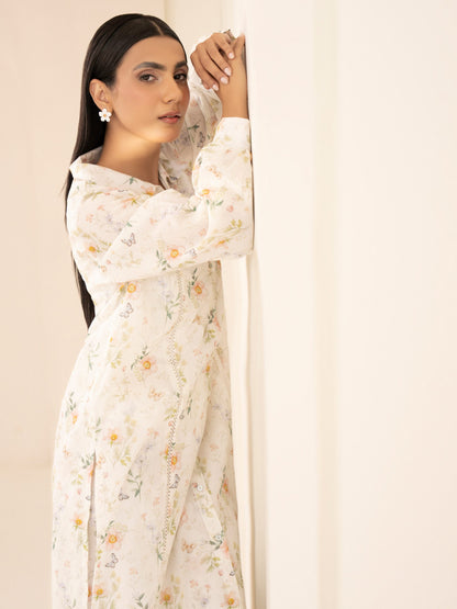 2 Piece Cambric Suit-Printed (Unstitched)
