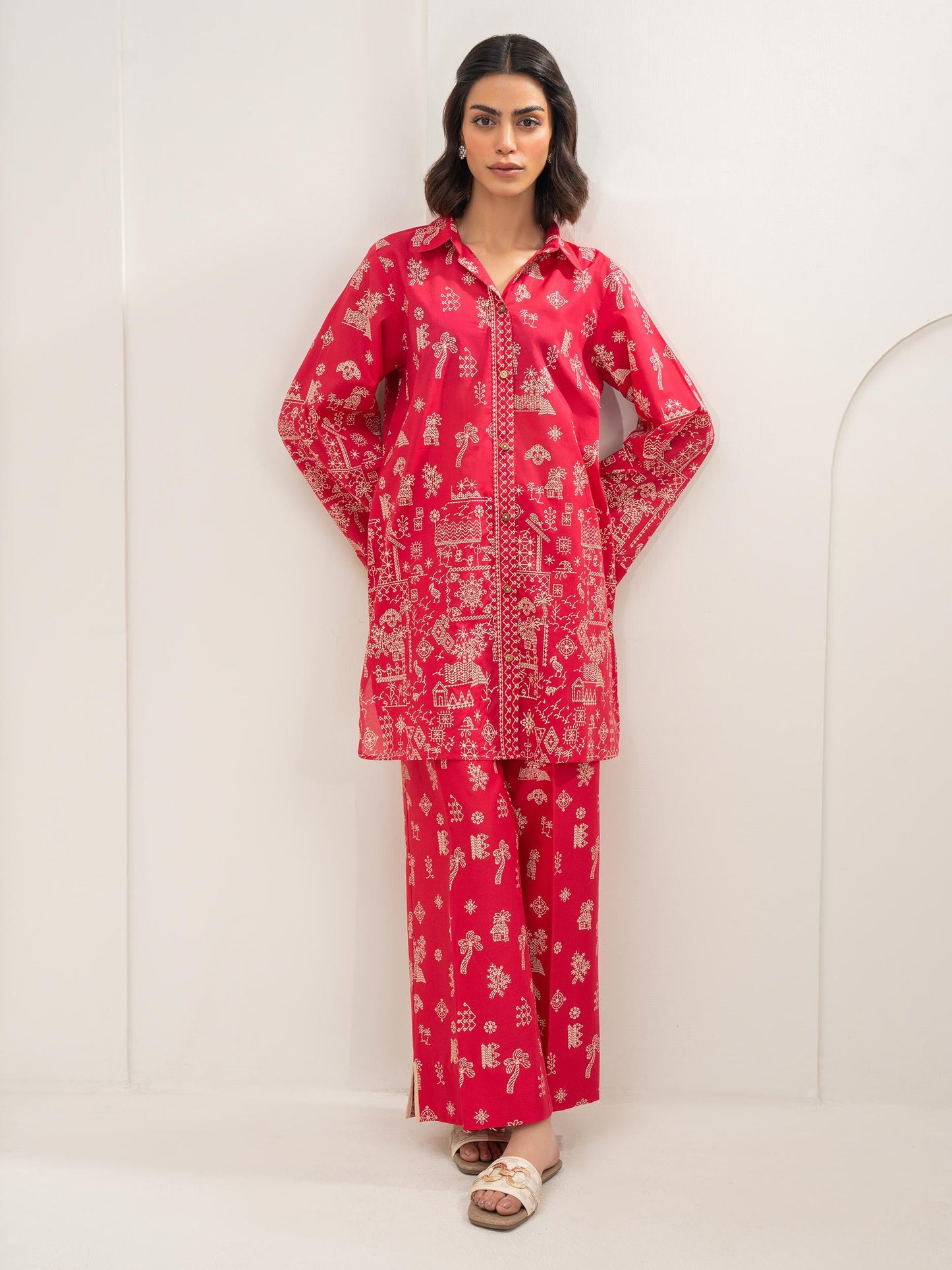 2 Piece Lawn Suit-Printed (Unstitched)