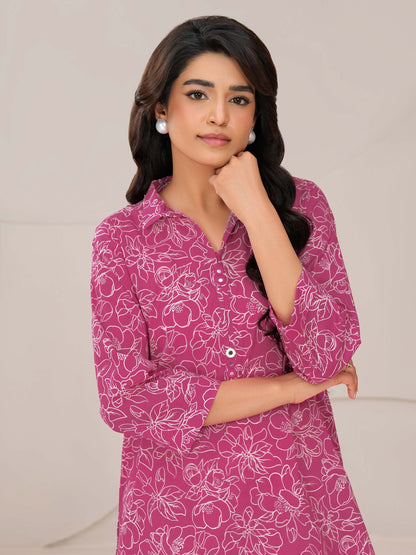 2 Piece Lawn Suit-Printed (Unstitched)