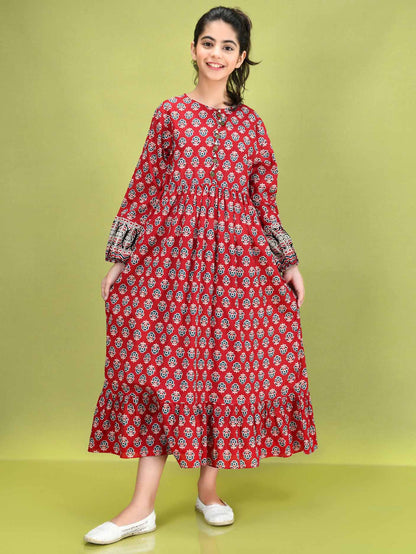 Printed Lawn Dress