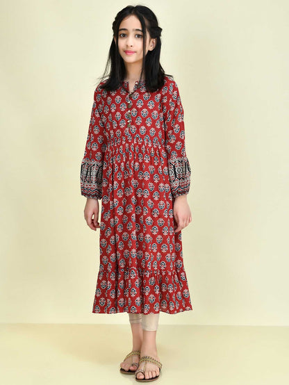 Printed Lawn Dress