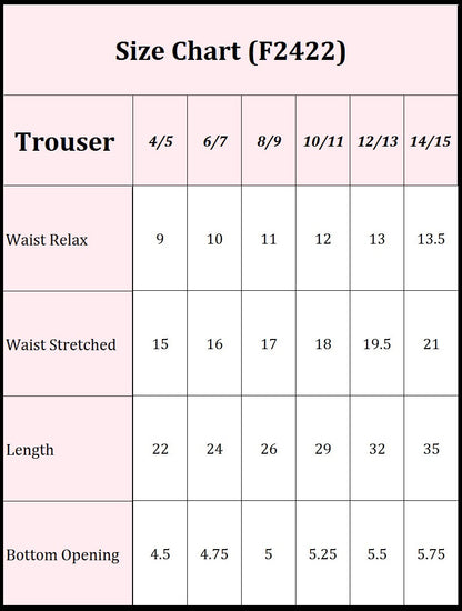 Embroidered Cambric Trouser
