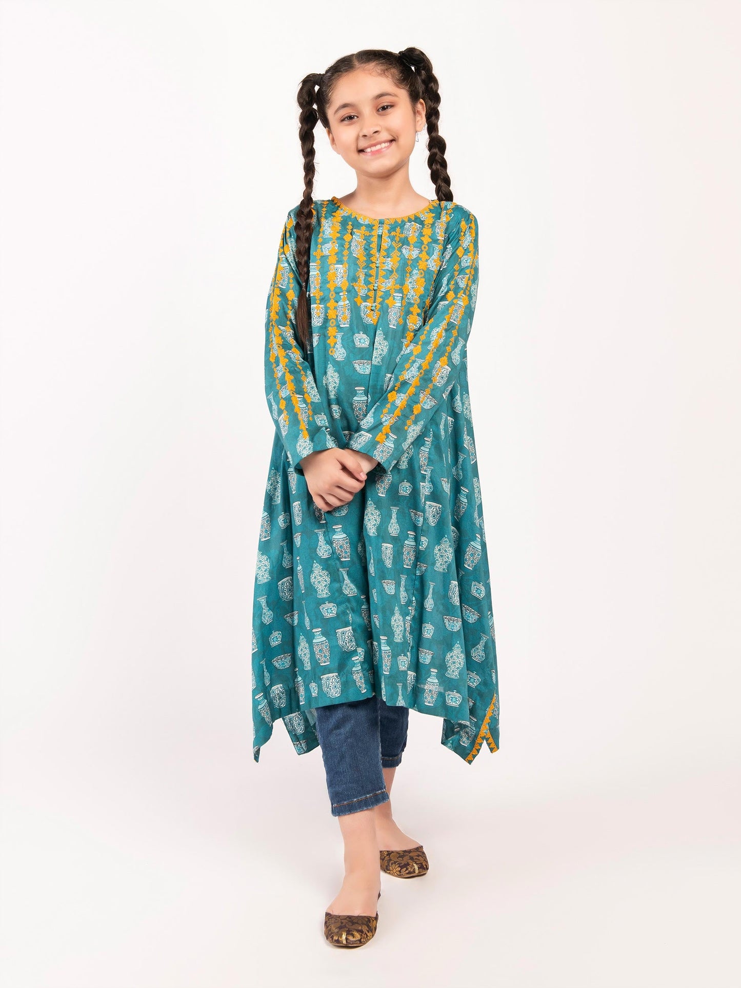 Embroidered Lawn Shirt
