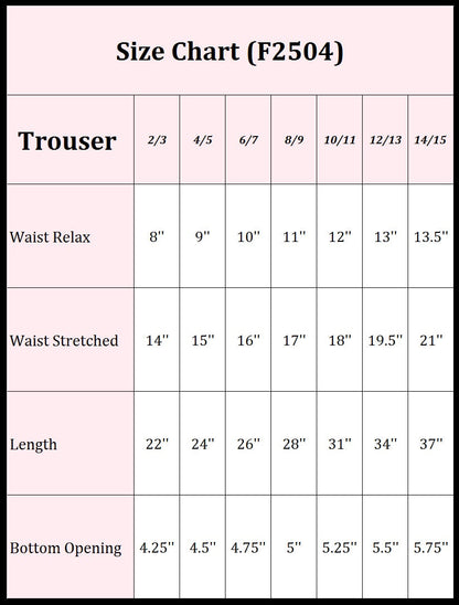 Buttoned Cambric Trouser