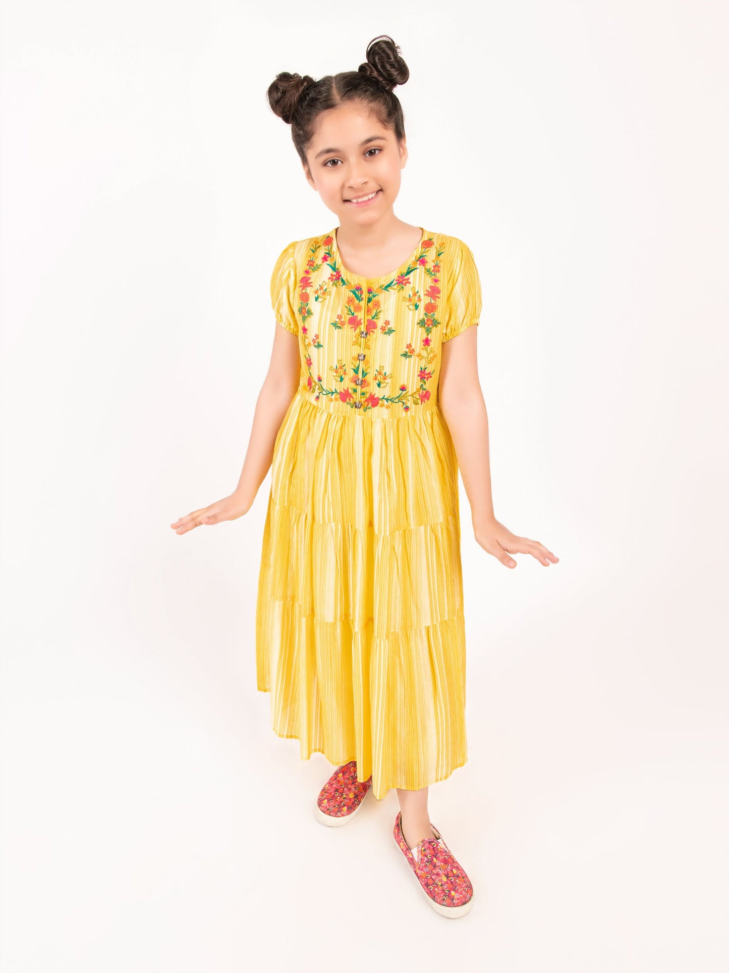 Embroidered Lawn Frock