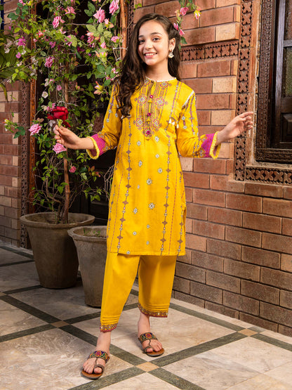 Embroidered Lawn Suit