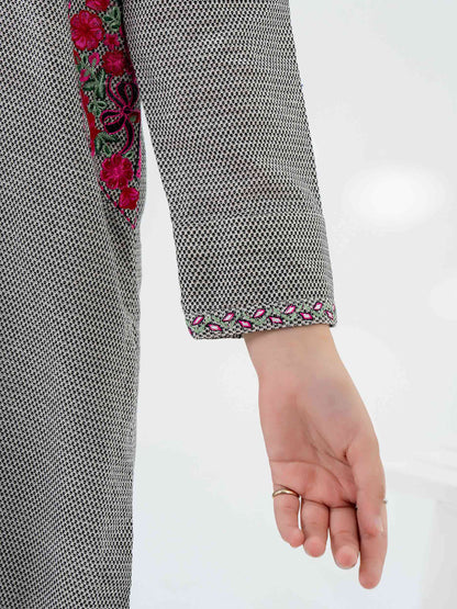 Khaddar Shirt-Paste Print