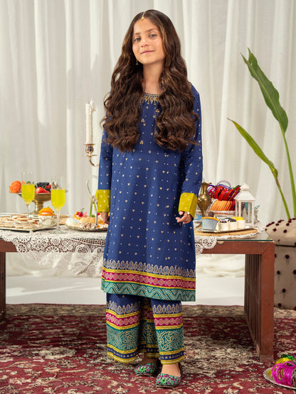 2 Piece Lawn Suit-Embellished