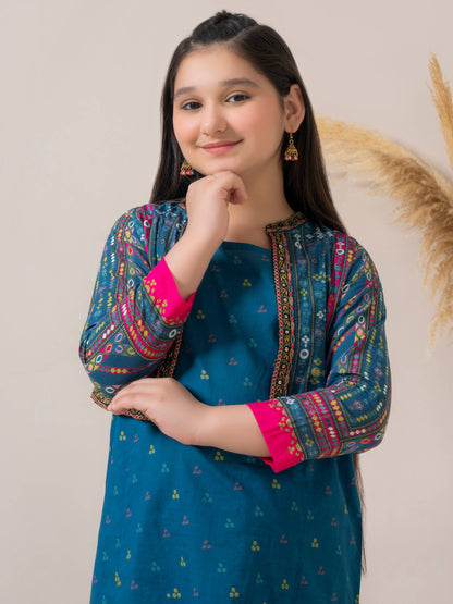 2 Piece Lawn Suit-Embroidered