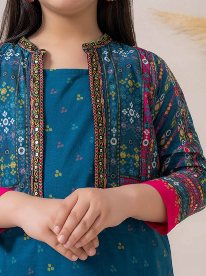 2 Piece Lawn Suit-Embroidered