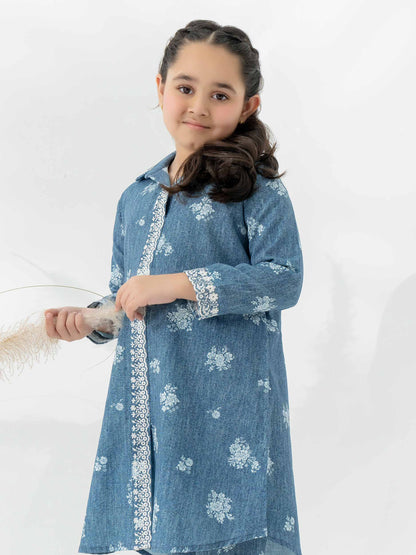 2 Piece Khaddar Suit-Embroidered