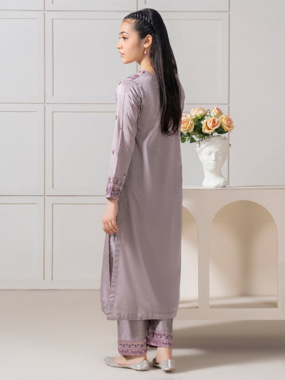 2 Piece Lawn Suit-Embroidered
