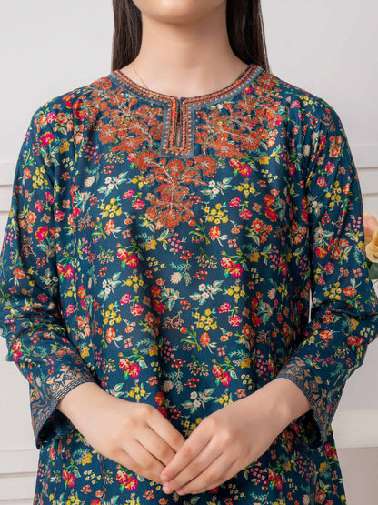 2 Piece Lawn Suit-Embroidered