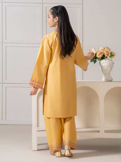 2 Piece Lawn Suit-Embroidered