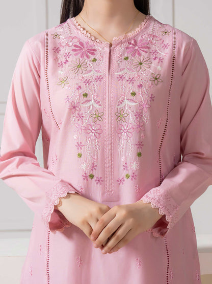 2 Piece Lawn Suit-Embroidered