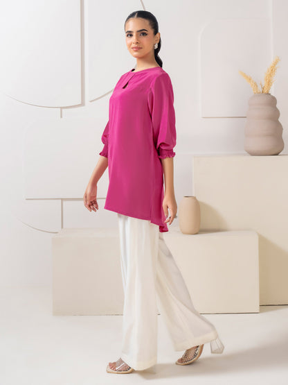 Dyed Silk Top