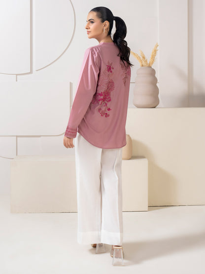 Embroidered Cambric Top