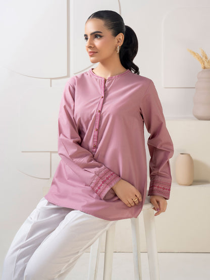 Embroidered Cambric Top