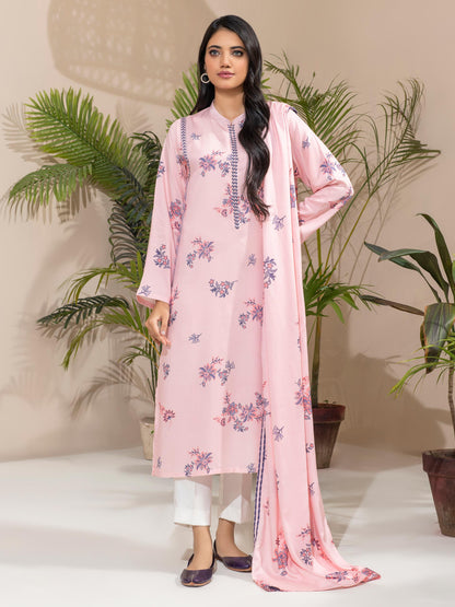 Linen Printed 2 Piece Suit (Unstitched)