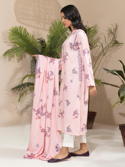 Linen Printed 2 Piece Suit (Unstitched)