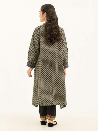2 Piece Winter Cotton Suit-Embroidered (Pret)