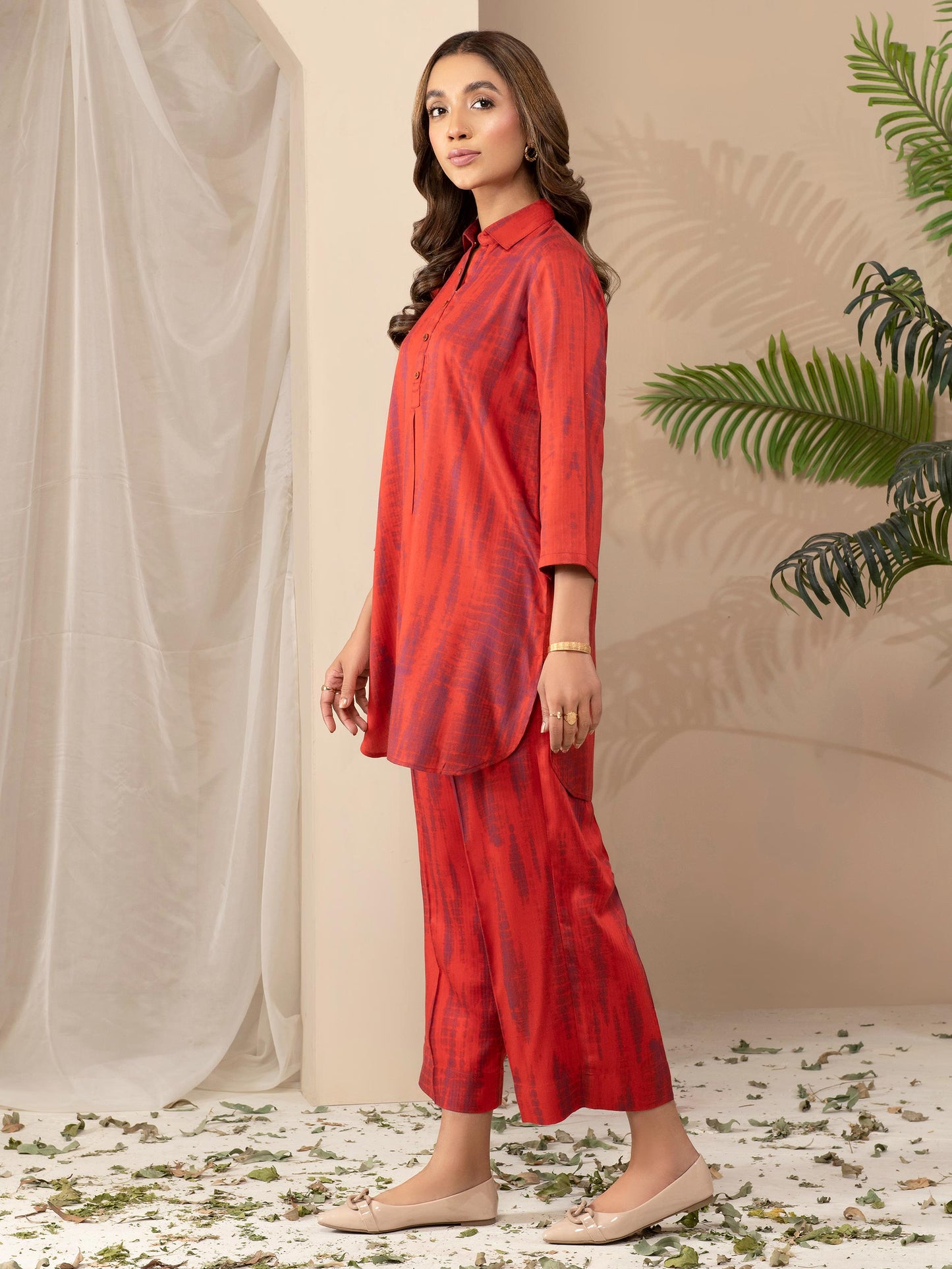 Linen Printed Shirt (Unstitched)