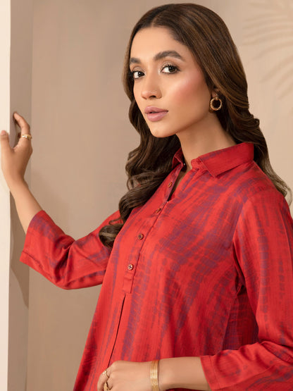 Linen Printed Shirt (Unstitched)