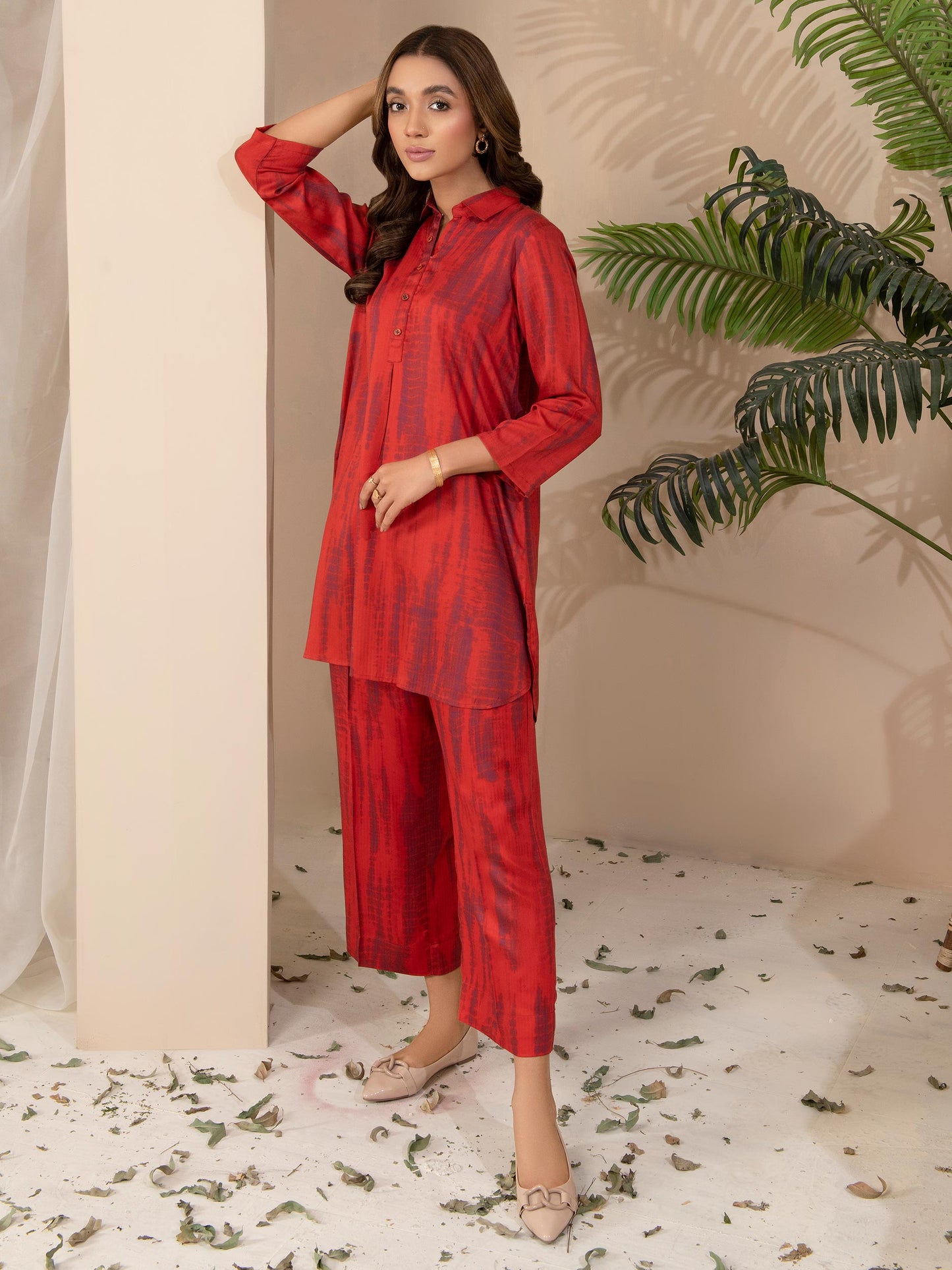 Linen Printed Shirt (Unstitched)