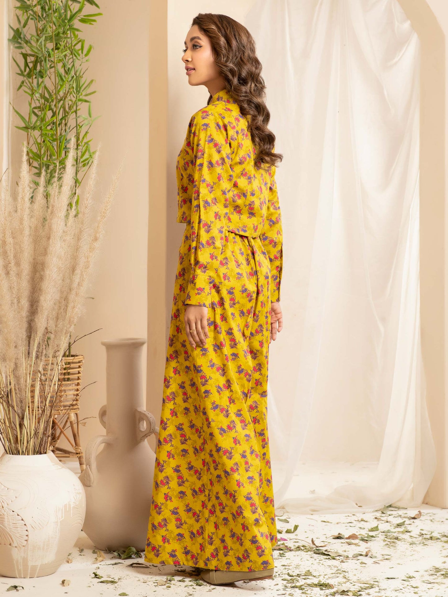Khaddar Shirt -Printed (Unstitched)