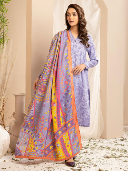 3 Piece Khaddar Suit-Printed(Unstitched)