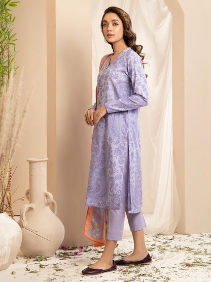 3 Piece Khaddar Suit-Printed(Unstitched)