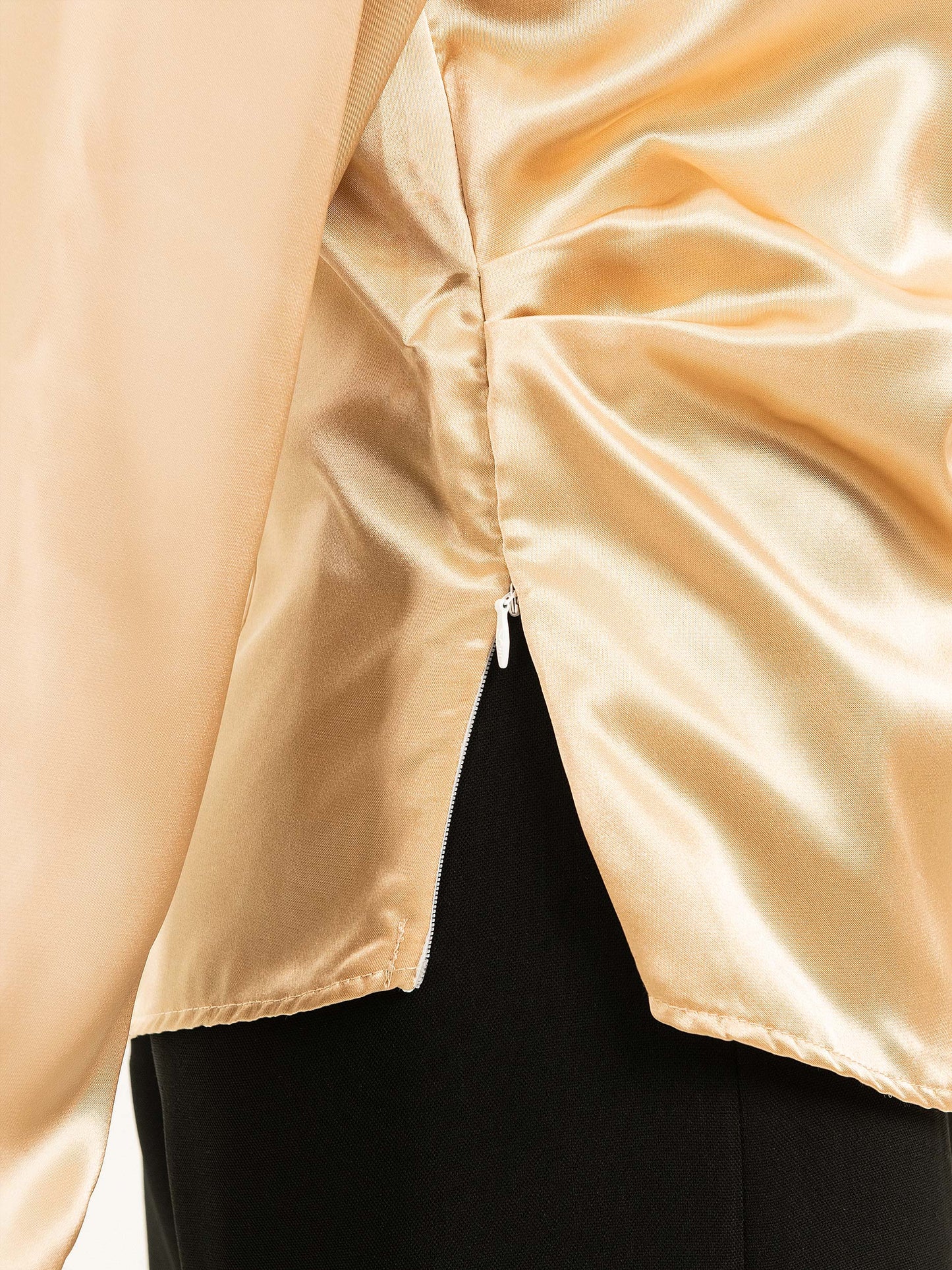 Silk Wrap Top
