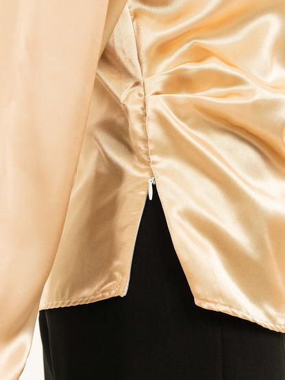 Silk Wrap Top