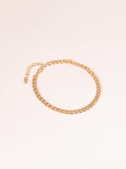 Metallic Anklet Set