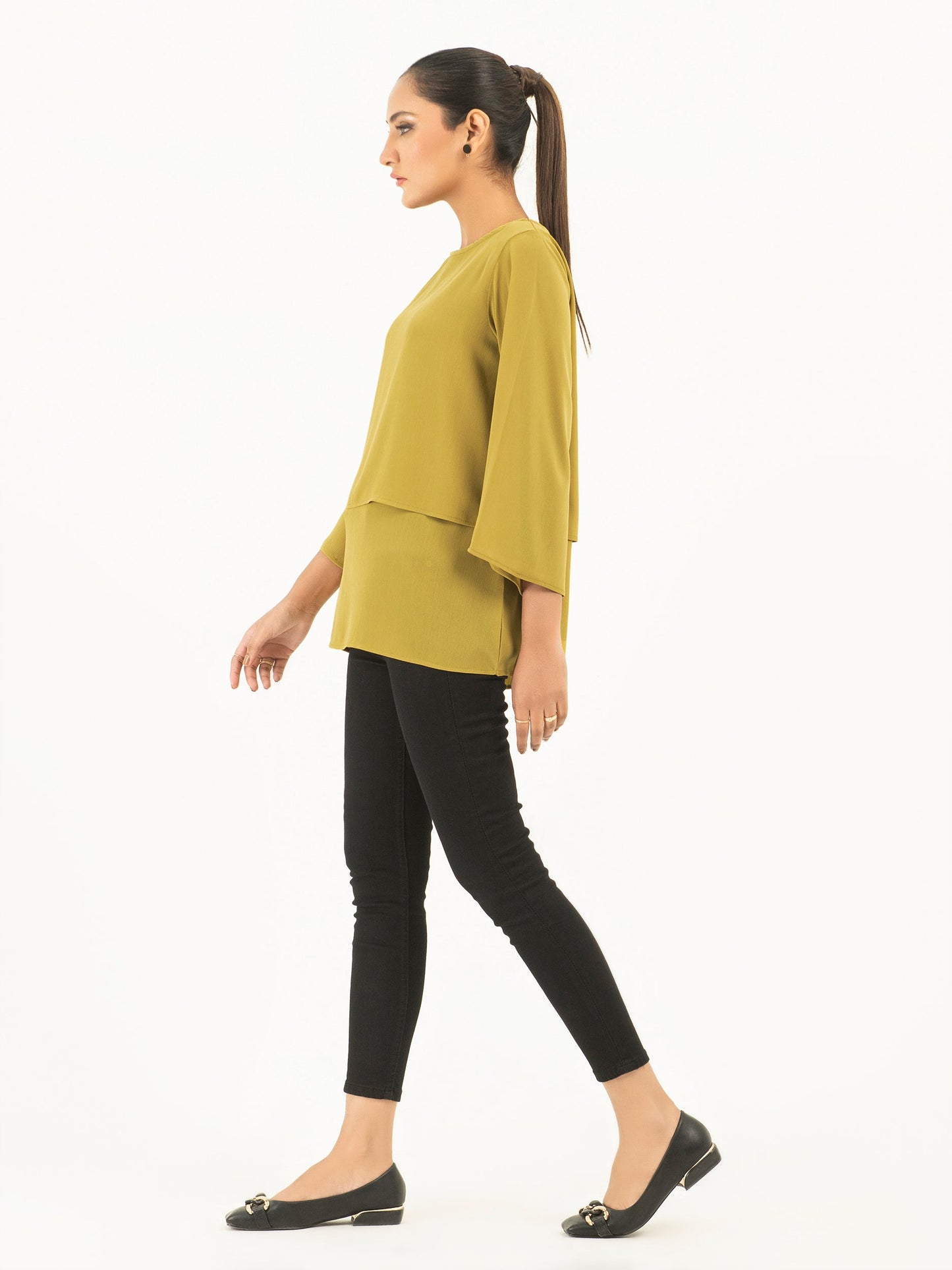 Layered Chiffon Top