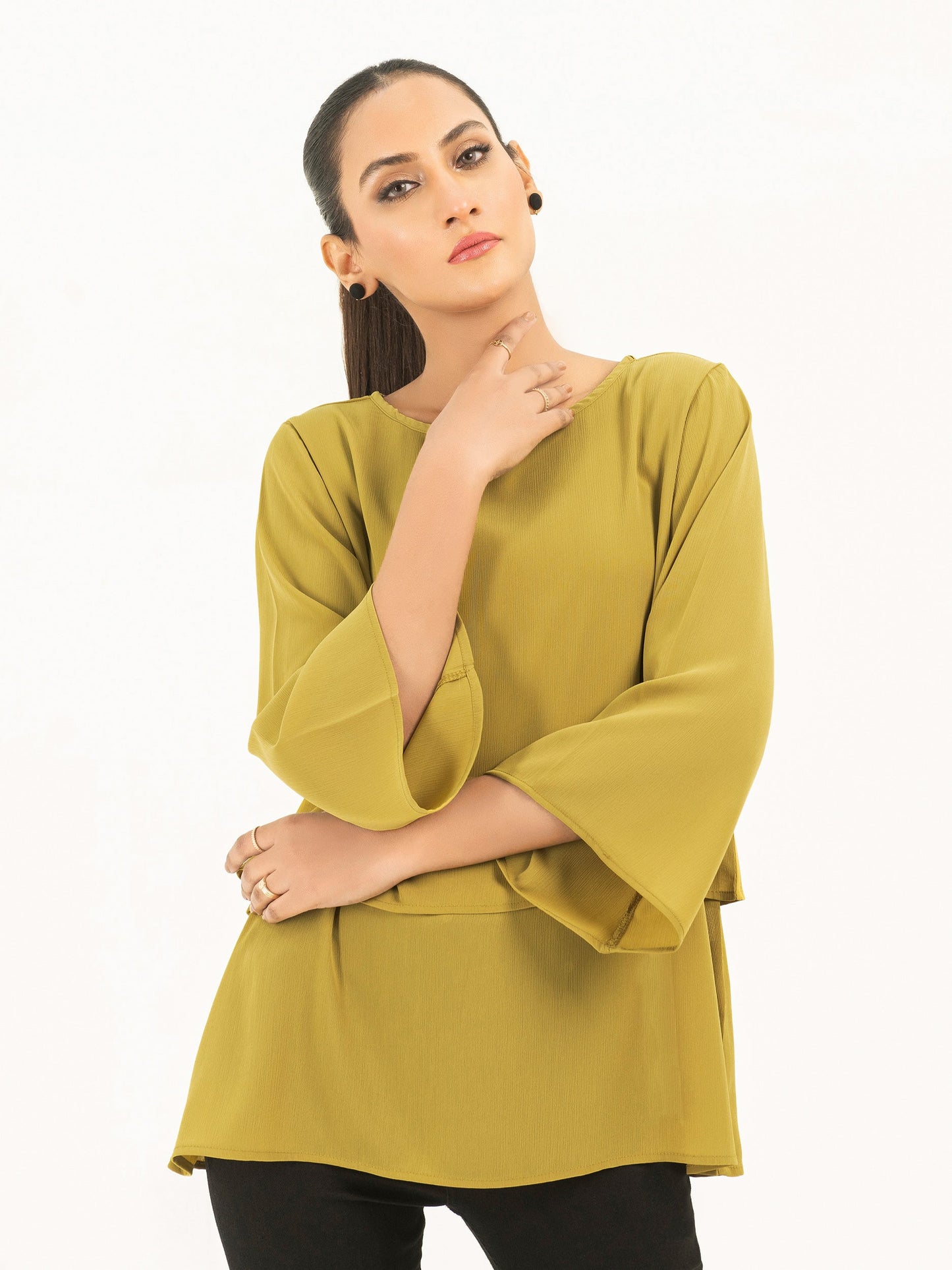 Layered Chiffon Top