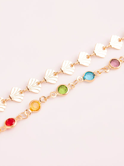 Vintage Anklet Set